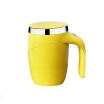 Self Stirring Coffee Mug, Automatic Magnetic Stirring Cup, Self Stirring Mug With Lid, Rechargeable Electric Speed Mixing Cup, for Milk Tea Office Travel Home Coffee