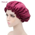 thumbnail image 2 of Yoyauz Satin Hat Sleep Hair Cap - Silk Hat, Suitable For Various Hairstyles, Equipped With Elastic Soft Band For Hair Care, 2 of 6