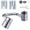 A15, variant on Upgraded 1080° Rotating Faucet Extender Aerator,Solid Brass Universal Splash Filter Faucet,1080 Big Angle Swivel Faucet Aerator Sink Attachment,Dual-Function 2-Flow Sprayer