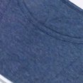 thumbnail image 5 of Femmes Tops Femmes Été Tops 2023 Mode Femme Cou Roulé Été Manches Courtes Chemisier T-Shirt Causal Impression Tops Marine S, 5 of 5