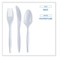 thumbnail image 3 of Boardwalk Cutlery Kit 3 Pieces Combo Set with Polypropylene White Handles, 3 of 8