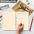 thumbnail image 2 of Cheetah Leopard Running Spiral Journal Notebook College Ruled Notebook 8.3" x 5.7" A5 Lined Thick Paper Page, 2 of 6