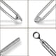 thumbnail image 4 of Oc Acero Inoxidable 304 Tensor De Cuerda De Alambre De Alta Resistencia Tensor De Ojo De Gancho Ajustable,M16 Kearding TO005626-01, 4 of 7