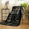 thumbnail image 3 of 50th Birthday Blanket: 50 Year Gifts for Women & Men - Back in 1975 - Flannel Throw Blanket Golden Blanket 60x50 Inch, 3 of 15