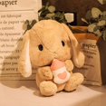 thumbnail image 5 of Conejo de peluche Kawaii de 22-43cm para niños, muñeco suave con cojín, almohada, regalos de cumpleaños, 5 of 5