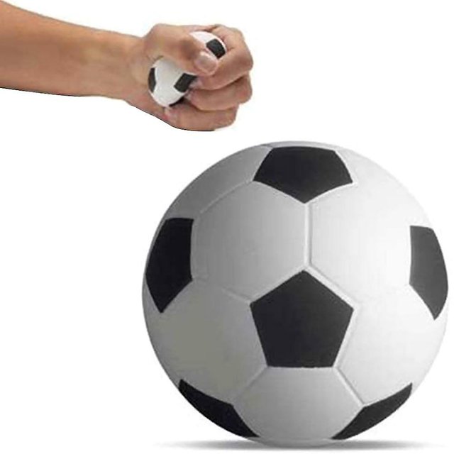 Juguete blando para aliviar el estrés, duradero y de crecimiento lento, diseño de fútbol