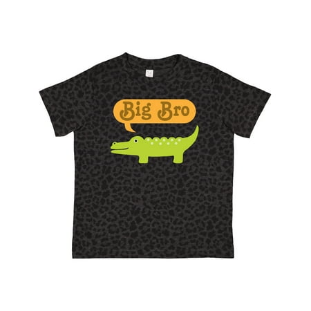 

Inktastic Big Bro Alligator Boys Announcement Gift Toddler Boy or Toddler Girl T-Shirt