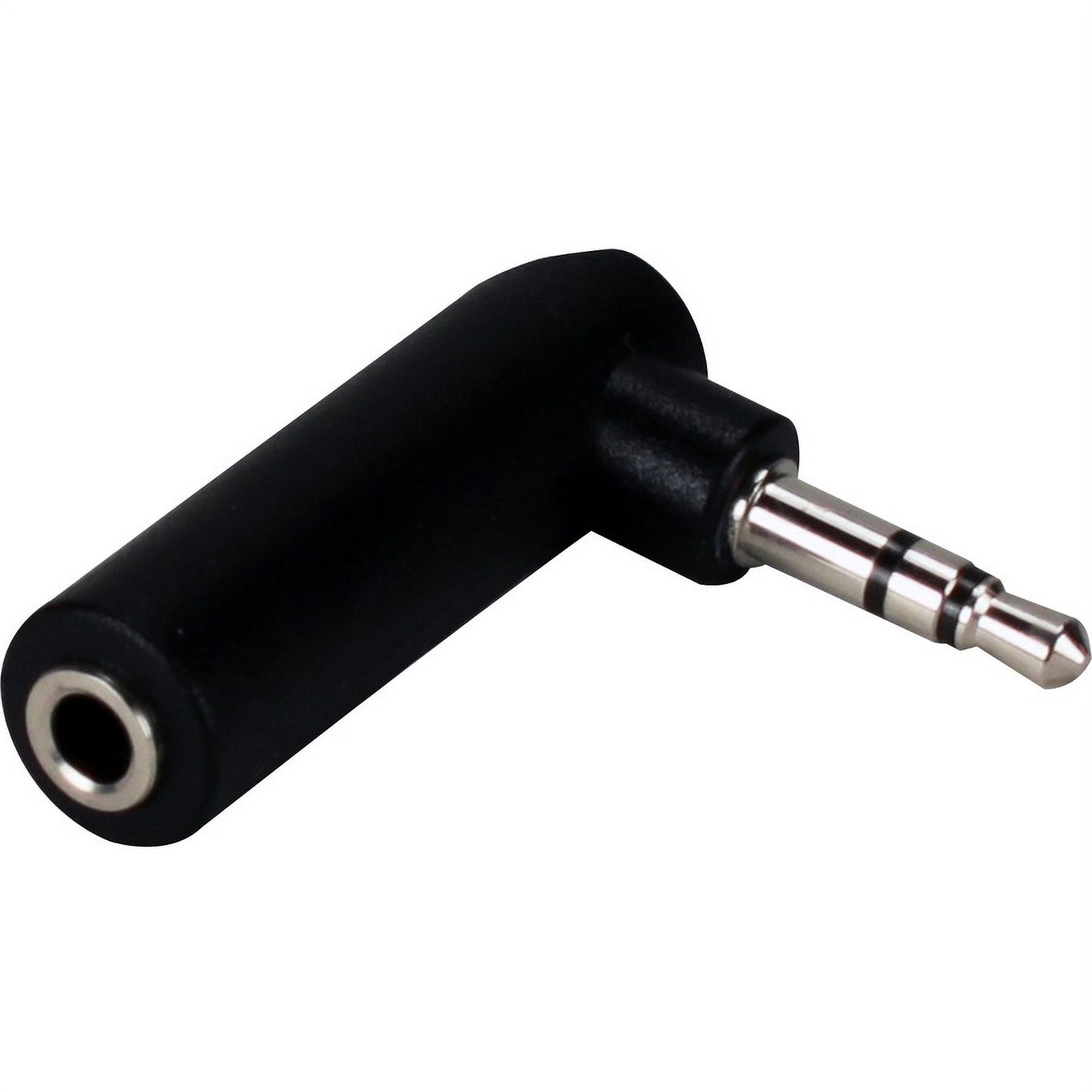 3.5mm Mini-Stereo Male to Female Right Angle Audio Adaptor - image 2 of 4