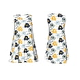 thumbnail image 3 of Vsdgher Cute Elephant Print Summer Dresses for Women Casual U Neck Beach Dress Sleeveless Tank Loose Sundress with Pocket -Small, 3 of 7