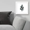 thumbnail image 4 of Gallery Pops Harry Potter - Slytherin Tattoo Art Wall Art, White Framed Version, 12" x 12", 4 of 5