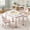 Pink, variant on DOREROOM Kids Table and 2 Chairs Set, Height-Adjustable Toddler Table and Chair Set with Graffiti Desktop, 31.5''L x 23.6''W Children Activity Table for Daycare, Classroom, Home