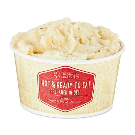 Freshness Guaranteed Hot and Ready-to-Eat Mashed Potatoes, Family Size Side, 16 oz, 1 Count