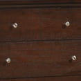 thumbnail image 4 of Glory Furniture Hammond 5 Drawer Chest in Cappuccino, 4 of 6