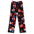 thumbnail image 1 of Cartoon Hello Kitty Spider-Man Motif Pyjama Pantalon en Coton Ample pour Femmes et Hommes, 1 of 1