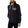 thumbnail image 2 of Superdry Neon Vintage Logo Zip Hoodie, Blue, 2 of 5