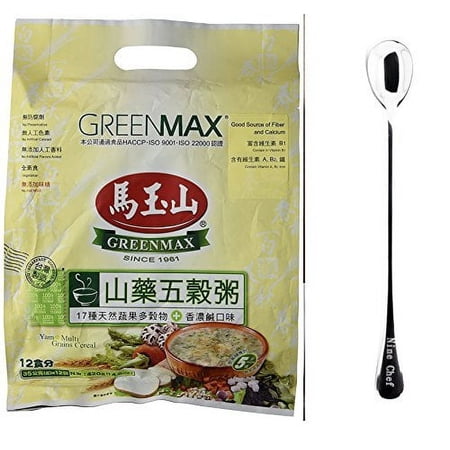 NineChef Bundle - GreenMax (Mayushan) (Yam & Multi Grains Cereal 1 Pack) + 1 NineChef ChopStick