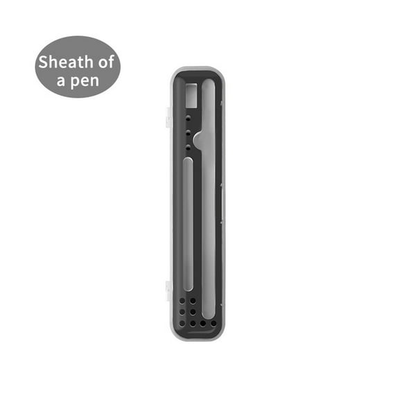 Coque de Stylet Active pour Apple iPad Pencil 1/2 Stockage Numérique Tactile Porte-Stylo Boîte de Protection Complète Coque de Crayon pour Stylo Gainé