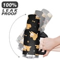 thumbnail image 6 of Stylish Dog Pattern Travel Mug - 40oz Leakproof Tumbler with Straw & Handle - Ideal Gift for Women Who Love Puppies, 6 of 7
