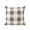 Brown, variant on 1 Pack Outdoor Throw Pillow, Sage Green Plaid Waterproof Pillow with Insert Included, Spring Farmhouse Buffalo Checkered Decorative Accent Cushion Sofa Pillows for Patio Porch, 18 x 18 In