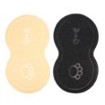 thumbnail image 1 of TEHAUX 2Set Household Pet Mats Black PVC Easy to Clean for Pet Owners, 1 of 8