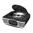 thumbnail image 2 of Victrola Bedside Digital LED Alarm Clock Stereo with CD Player and FM Radio, Black, 2 of 2