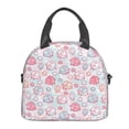 thumbnail image 2 of Goofa Cute Sheep Pattern Lunch Bag ,Insulated Lunch Box, Small Leakproof Cooler Food Lunch Containers Reusable High Capacity Lunch Tote Bags, 2 of 8