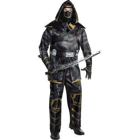Party City Avengers: Endgame Ronin Costume for Adults, Plus Size, Includes a Black Jumpsuit, a Mask, and Matching Gloves