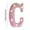C, variant on Tyidzon LED Marquee Letter Lights Colorful Pink Light Up Letter Light Decoration Gift Letters for Wall Decor High School College Table Centerpieces Decor Party Supplies, D