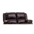 thumbnail image 5 of Miekor Furniture Zuriel Brown Synthetic Leather Motion Loveseat MK5463, 5 of 6