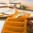 thumbnail image 4 of Molde de bandeja de hielo cilíndrico de 2 piezas con 10 agujeros-naranja + verde MFZFUKR CPB-US-CJZ111-6, 4 of 5