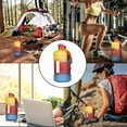 thumbnail image 7 of 2.2 Litre / 74oz Athletic Water Bottle with Frosted Handle for Camping - Bike Bottle - Water Jugs for Drinking - Reusable Water Bottles - Oriental Red Colored Webbing Gradient Color Water Jug, 7 of 7