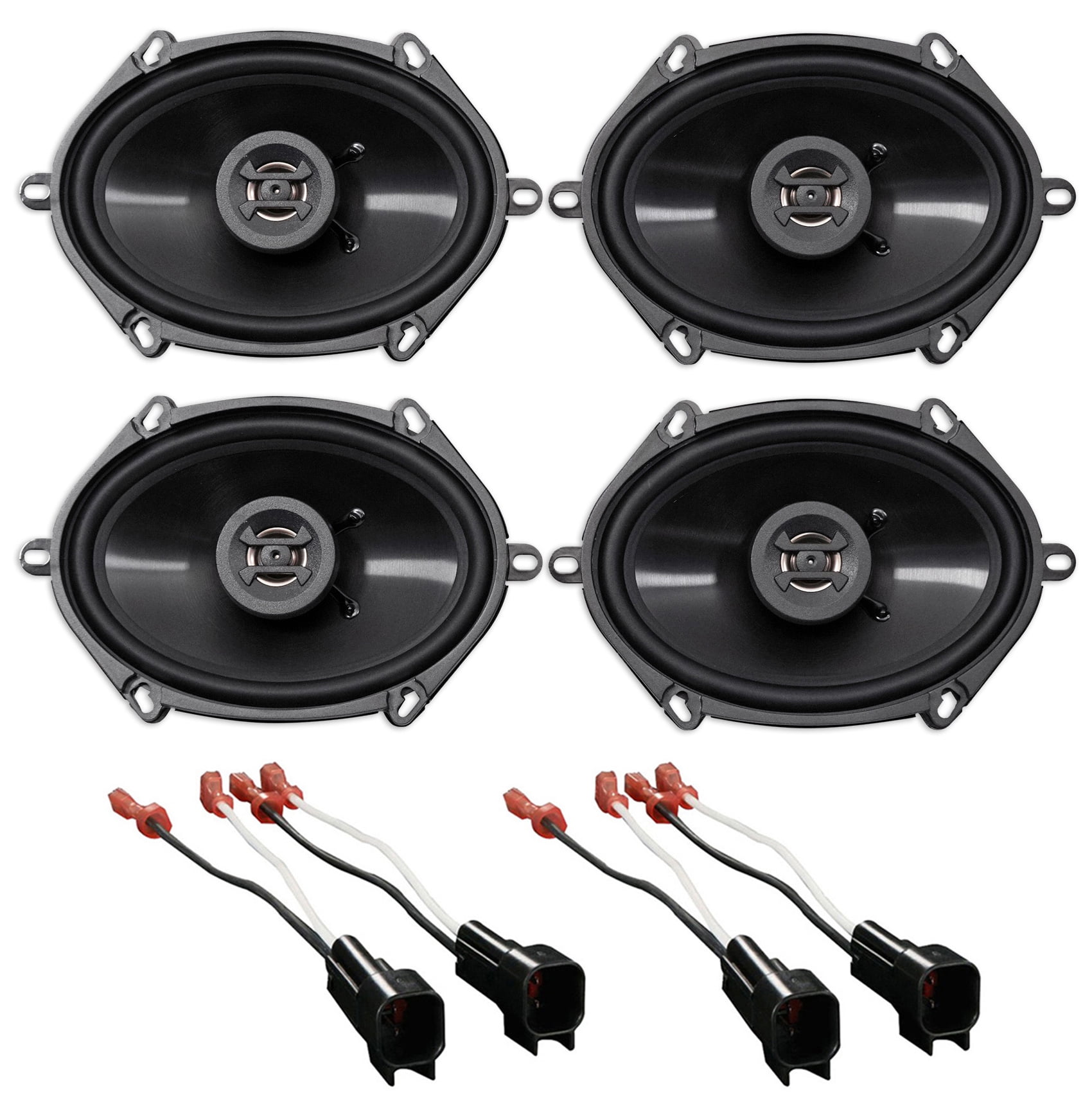 New Front Kicker 6x8" Factory Speaker Replacement Kit For 1994-1997 Ford Ranger 