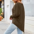 thumbnail image 3 of TIHLMK Sweatshirt for Women Plus Size Womens Autumn Winter Casual Long Sleeve Pullover Tops Blouse Sweatshirt Gifts for Women, 3 of 8