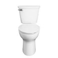 thumbnail image 3 of American Standard Cadet Pro Compact Tall Height 14 in. Rough-In 2-Piece 1.6 GPF Single Flush Elongated Toilet in White, Seat Not Included, 3 of 9