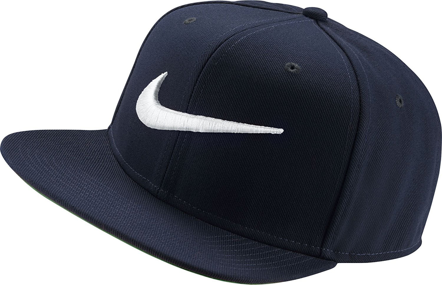 Nike Swoosh Snapback Cap Dark Obsidian Hat - Walmart.com