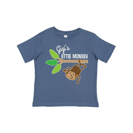 

Inktastic Gigi s Little Monkey Grandchild Gift Toddler Boy or Toddler Girl T-Shirt