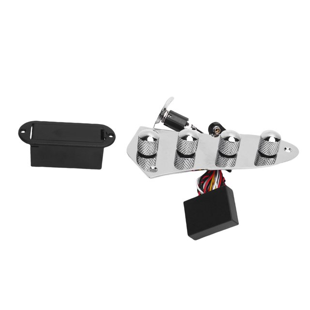 Prewired Control Plate Prewired 3 Stage Preamplifier Guitar Control Plate Assembly Replacement