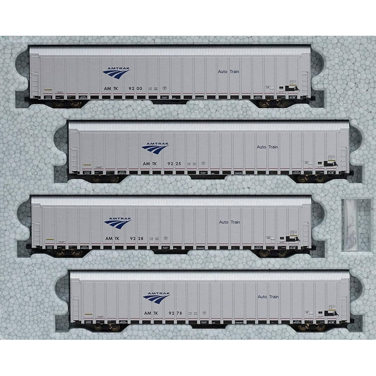 Kato 106-5501 N AMTRAK AUTORACK 4PK #1 - Walmart.com