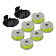 thumbnail image 3 of Mosiee 6Pcs Spool With 2Pcs Cap Replacement For Worx Wa0014 Spool Line For Wg168 Wg184 Wg190 Wg191 String Trimmer-Tool Accessories, 3 of 9