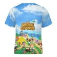 thumbnail image 5 of Animal Crossing Kid's T-Shirt Short Sleeve T-Shirt Tops Summer Tee Shirt for Boys Girls 160CM, 5 of 8