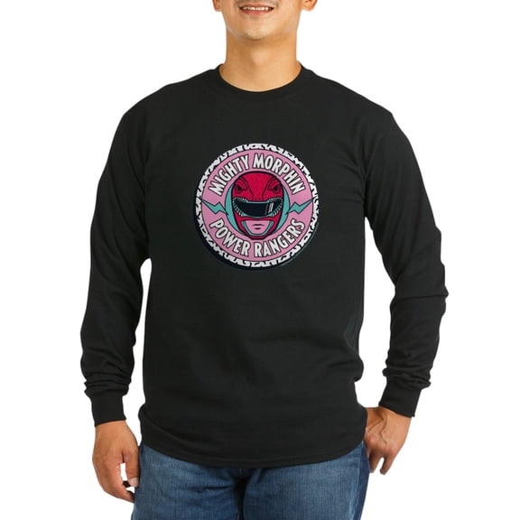 CafePress - Mighty Morphin Power Ran Men's Long Sleeve T Shirt - Long Sleeve Dark T-Shirt
