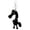 Black, variant on Plush Black Horse Bag Charm Keychain, Soft Stuffed Animal Hanging Ornament, 7 Inch Cute Cartoon Plush Figure Accessory for Backpack Purse Car Key, Fun Decorative Display for Daily