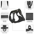 thumbnail image 3 of Vsdgher Cute Rabbit And Flower Pattern Dog Harness,No Pull Pet Harness with Soft Padded Handle,Adjustable Reflective Vest with 2 Buckles,4 Slide Buckles,S-XL, 3 of 5