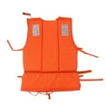 thumbnail image 3 of Fridja Adult Inflatable Life Jacket, Polyester Oxford Cloth/EPE Orange, 105-220 lbs, 3 of 7