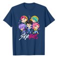 thumbnail image 1 of Unisex Huntrix De-mon Hun&Ters Shirt T-Shirts Short-Sleeved Shirts Pure Cotton Printed Boys And Girls Casual Comfortable For Home And Outdoor Activities Wear XL, 1 of 3