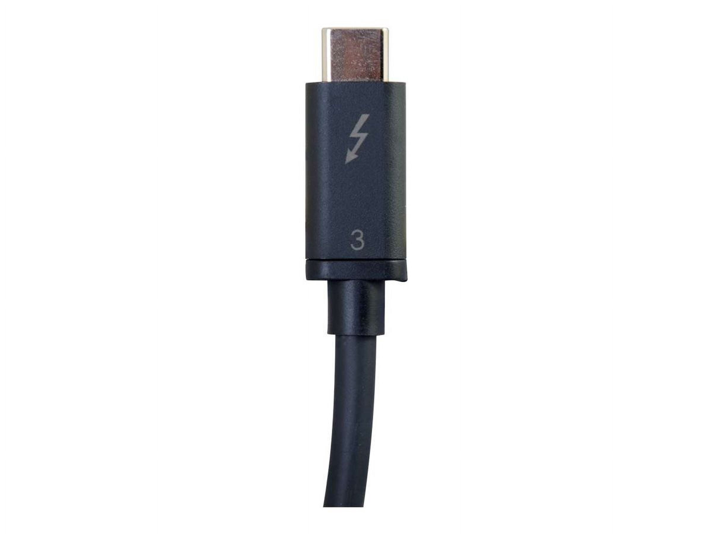 C2G 6FT Thunderbolt 3 CABLE (20GBPS) - USB-C cable - Black