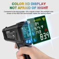 thumbnail image 4 of Digital Infrared Thermometer Outdoor Pyrometer Adjust Heat Meter Double Laser High Temperature Meter Food Kitchen Thermometers, 4 of 5