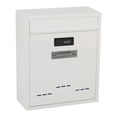 thumbnail image 2 of GROWTH TANK Large Wall Mount Mailbox W/Code Lock Postbox Letter Box External for Front Door, White1, 2 of 9