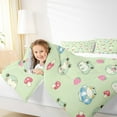 thumbnail image 4 of Feelyou Cartoon Frog Prince Bedding Comforter Set for Kids, Kawaii Red Mushroom Twin Comforter Sets, Cute Animal Bedding Set, Lightweight Room Decor, 2-Piece, 4 of 8