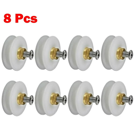 Shower Door Rollers Want To Replace The Wheels Of Your Shower Door? Use 8Pcs Grooved 225MM Diameter Shower Door Rollers